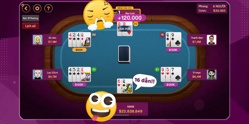 Game bài Xì Dách đình đám mọi casino